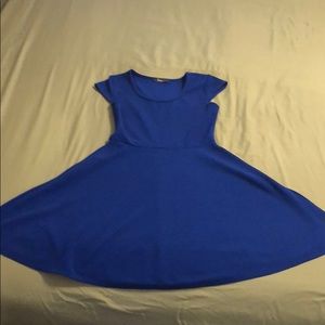 Royal blue medium dress
